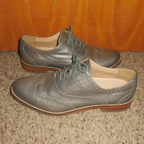 Cole Haan Gray Dress Loafers Shoes 8 - Picture 1 of 3